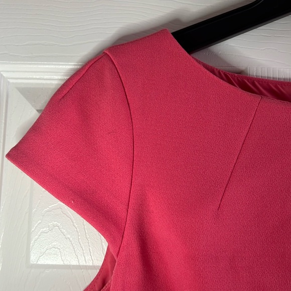 Eliza J Pink Cap Sleeve Dress, Size 8 - Picture 4 of 7